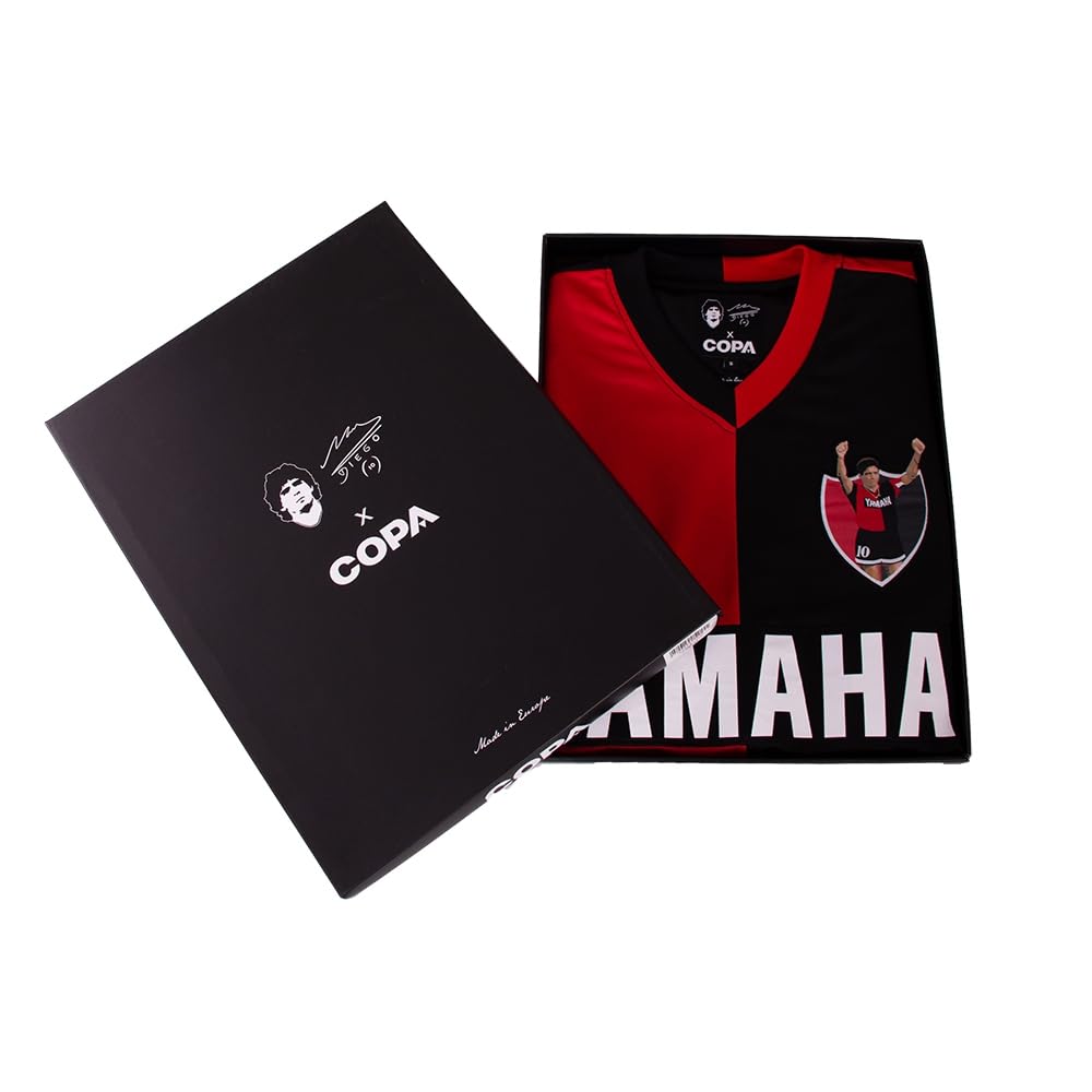 Copa - Camiseta de Fútbol - Hombre - Maradona x Newell's 1993 - Rojo - 100% poliéster