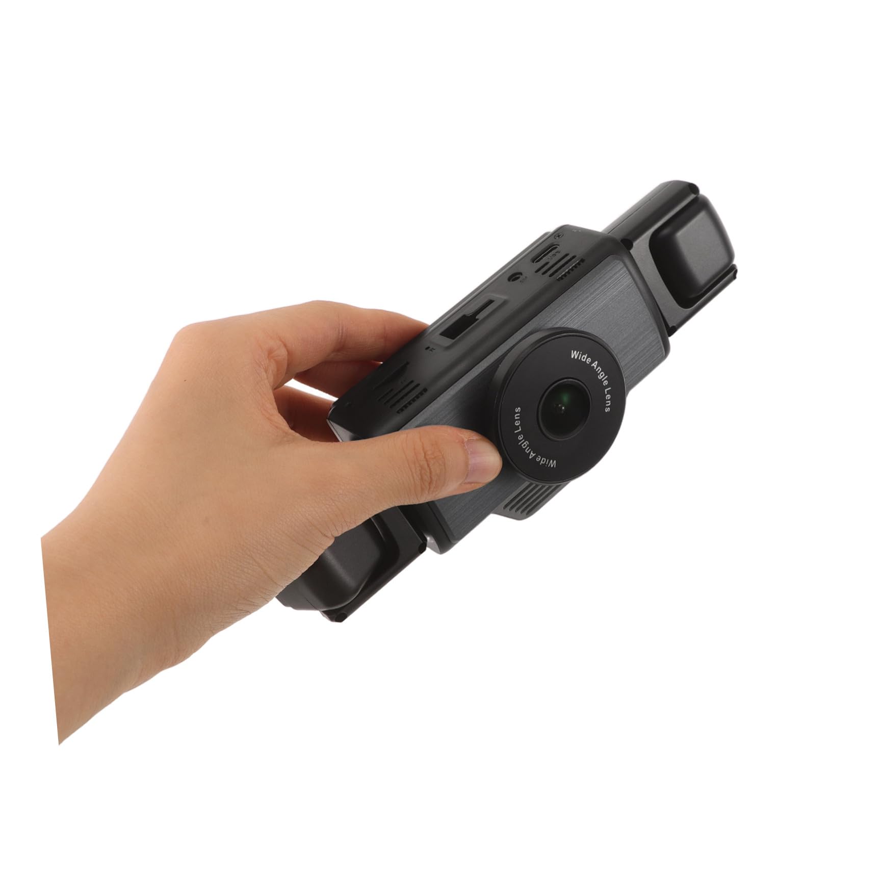 Holibanna Dash Cam a Cinque Vie per Auto con Wifi e Visione Notturna | Copertura Completa, Obiettivo Grandangolare, Abs Nero, Registrazione in Loop