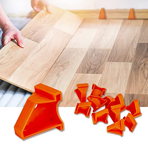 Flooring Spacers, Laminate Wood Flooring Tools Compatible w/Vinyl Plank