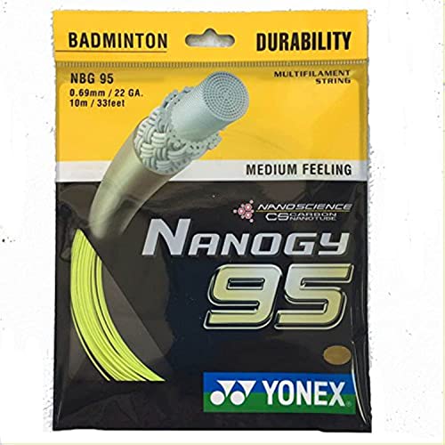 YONEX Nanogy 95 Badminton Flash Yellow