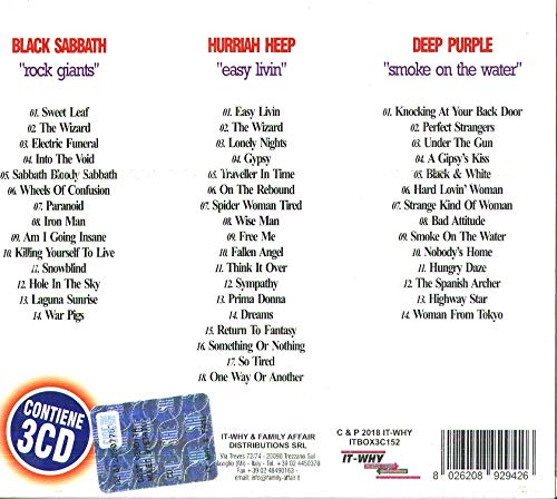 Miniatura 2 de Giants of Rock Black Sabbath,Uriah Heep,Deep Purple