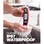 Meat Thermometer Digital, 1-2 Sec Instant Read, Food, Cooking, Grilling - Image 5
