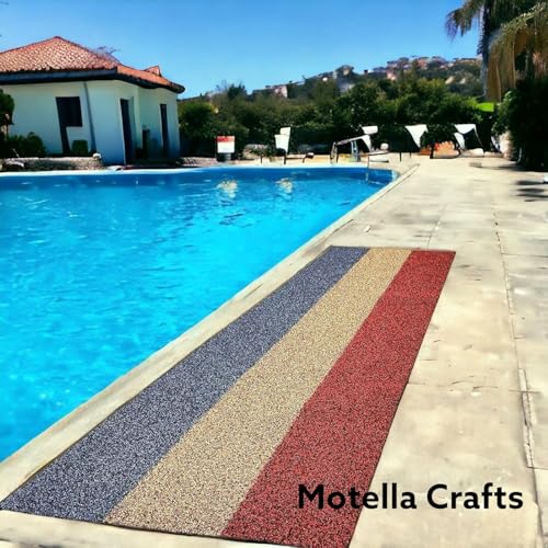 Image of PVC Multigrass Strip Modern Multipurpose Mat for Home,showrom,Shop,Office Entrance, Indoor Outdoor Anti Slip PVC Floor Mat for Bedroom Kitchen