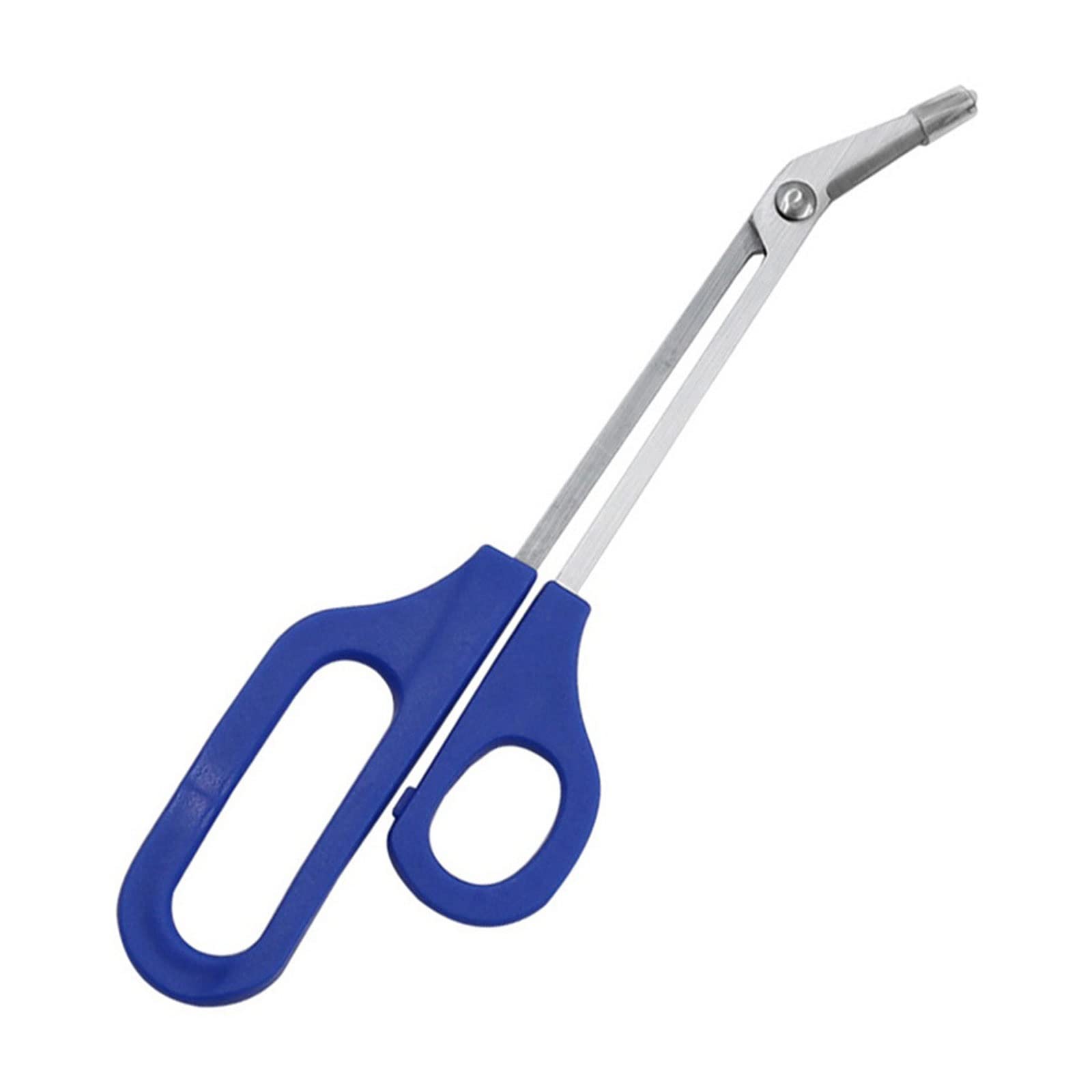 Tijeras con Mango Largo, Juego de Tijeras para uñas para pies, limas para manicura, Tijeras Curvas para la Boca, Tijeras de Belleza, Tijeras para uñas para Mascotas