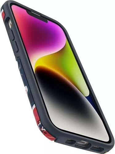 Miniatura 6 de OtterBox Funda para iPhone 14 y iPhone 13 (solamente) - Otter + Pop Symmetry Series Case - FLOWERRAMA - PopSockets PopGrip integrado - Apto para