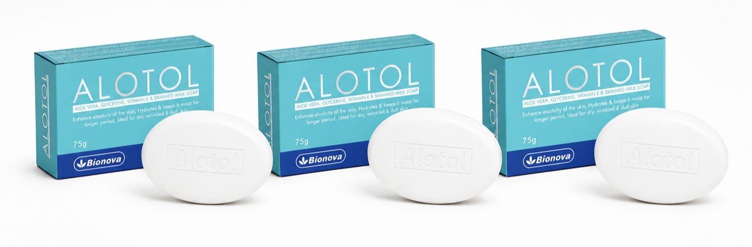 Bionova alotol extra nourishing soap (pack of 3)-image-1