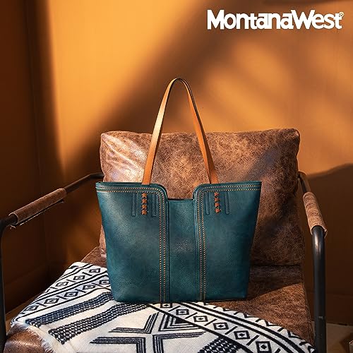 image for Montana West Tote Bag for Women Top Handle Satchel Purse Oversized Sho
