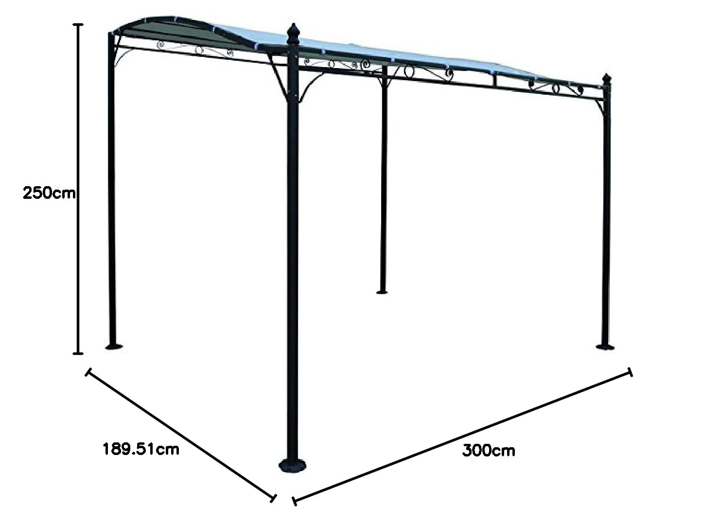 Blinky Garbo 9694970 Tonnelle de jardin