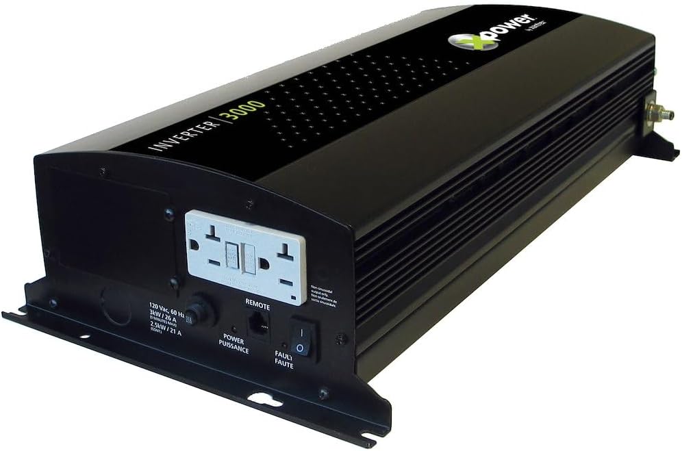 XPower 5000 Inverter Dual GFCI Remote ON/OFF UL458