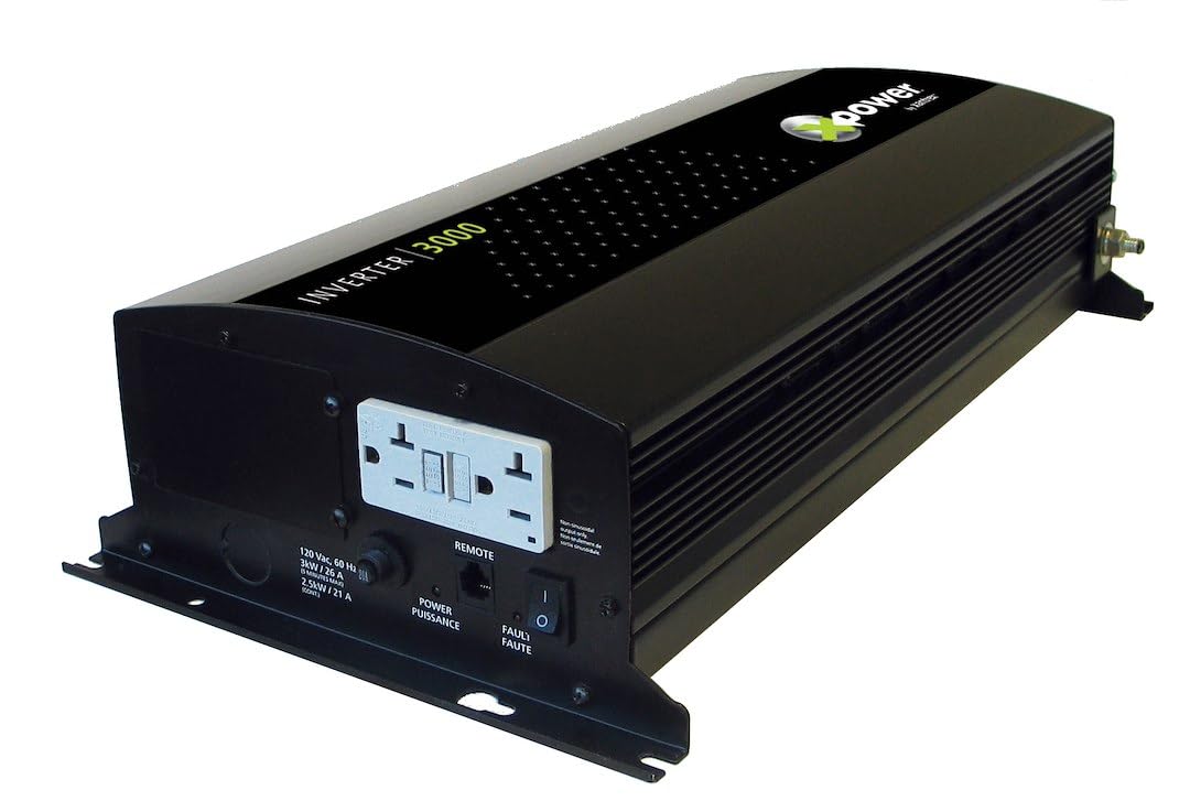 XPower 5000 Inverter Dual GFCI Remote ON/OFF UL458