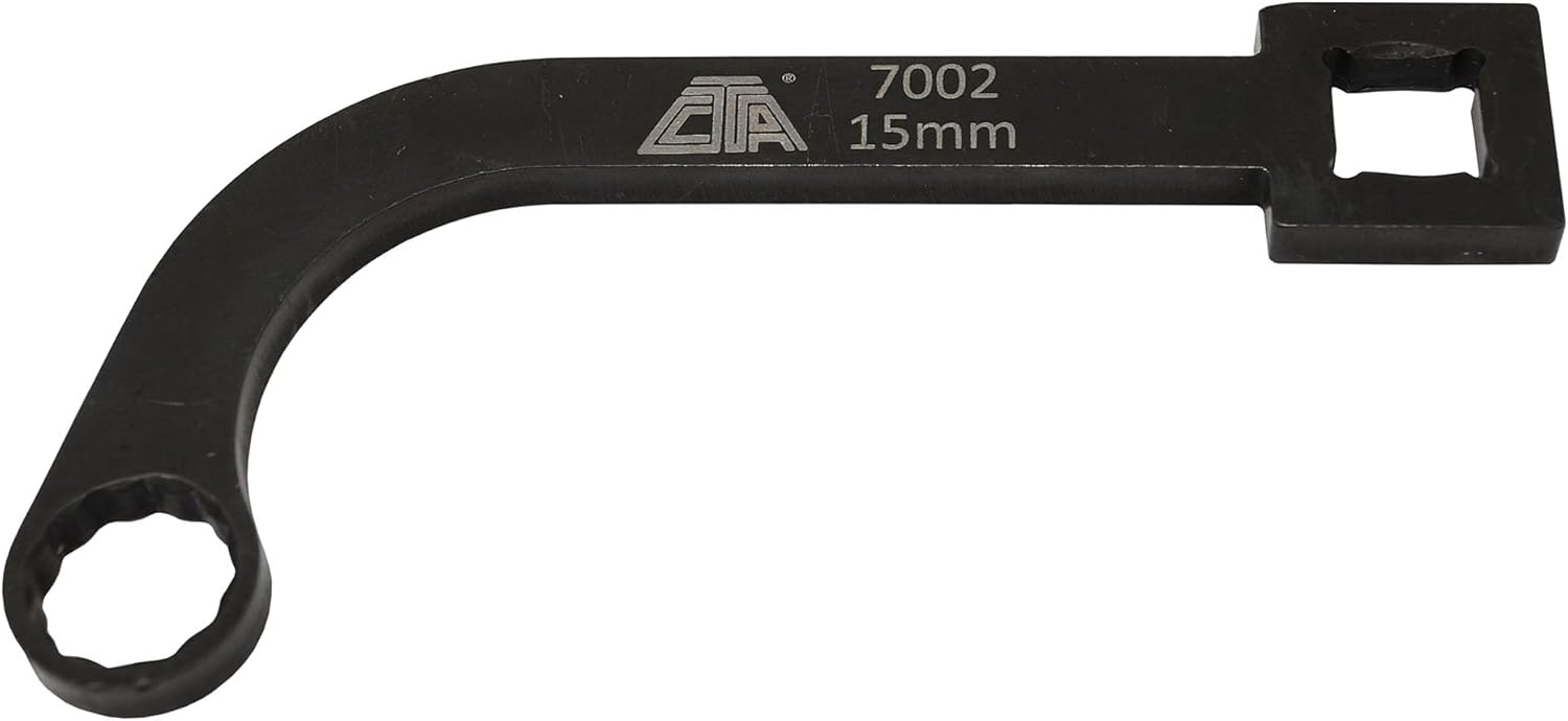 CTA Tools 7005 Turbo Wrench Set, 2pc -12mm & 15mm, Compatible with Cummins Tools, Fits 12mm & 15mm Turbocharger Bolts on ISB 5.9L and 6.7L Engines, Replacement for factory tool 9866B, 9866A, and 9866