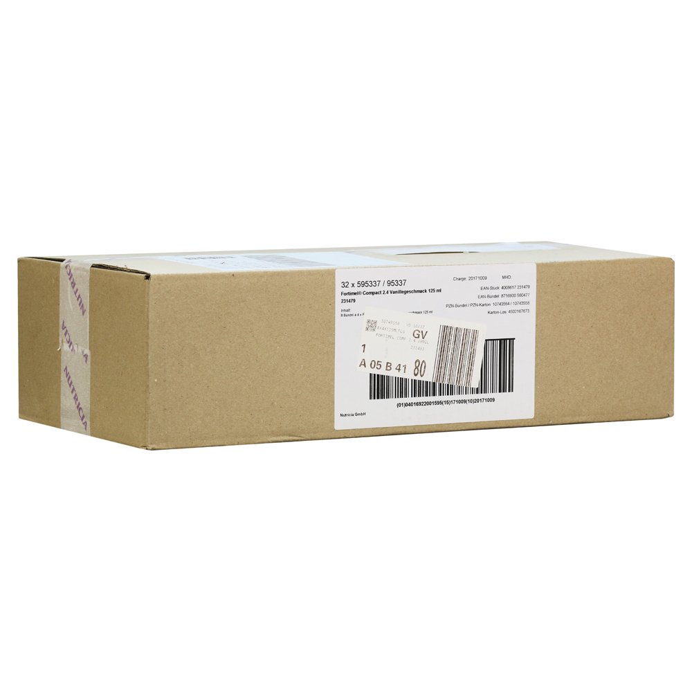 Nutricia Fortimel Compact 2.4 8x4x125ml Vanille