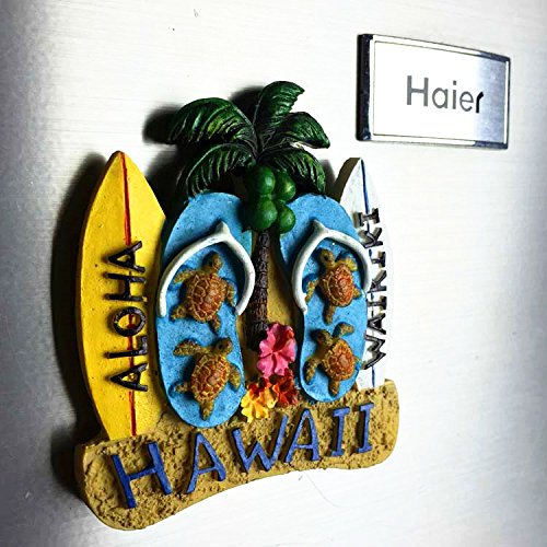 Imán Decorativo 3D Map Hawaii USA miniatura 4