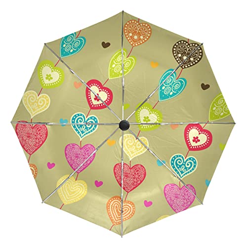 Protection UV parapluie automatique pliant et coupe-vent