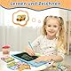 Lernspielzeug für Kinder, Englisch Deutsch Sprechende Lernkarten mit LCD Zeichentafel, Vokabeln Lesen und Schreiben, Interaktives Kinderspielzeug Geburtstag Spielzeug Geschenke für Mädchen Jungen