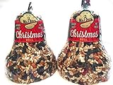 Mr. Bird 2-Pack Christmas Bird Seed Bell