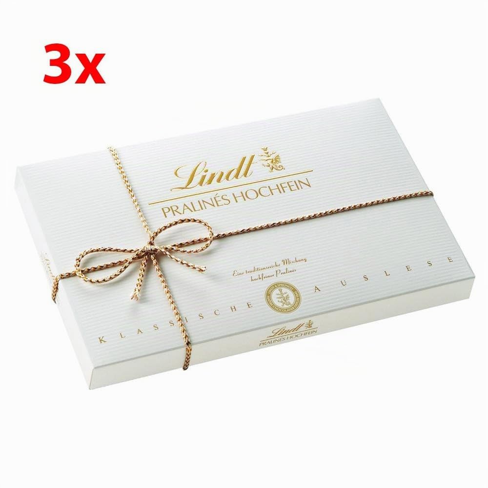 Lindt & Sprüngli Pralinés Hochfein, klassische Auslese, 3er Pack (3 x 500g)