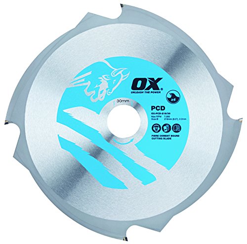 Lame fibre ciment 216mm résolvant le problème d'usure sur panneaux durs