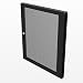 Penn Elcom R8460-12 Vented Steel Door 12 Space (12RU)