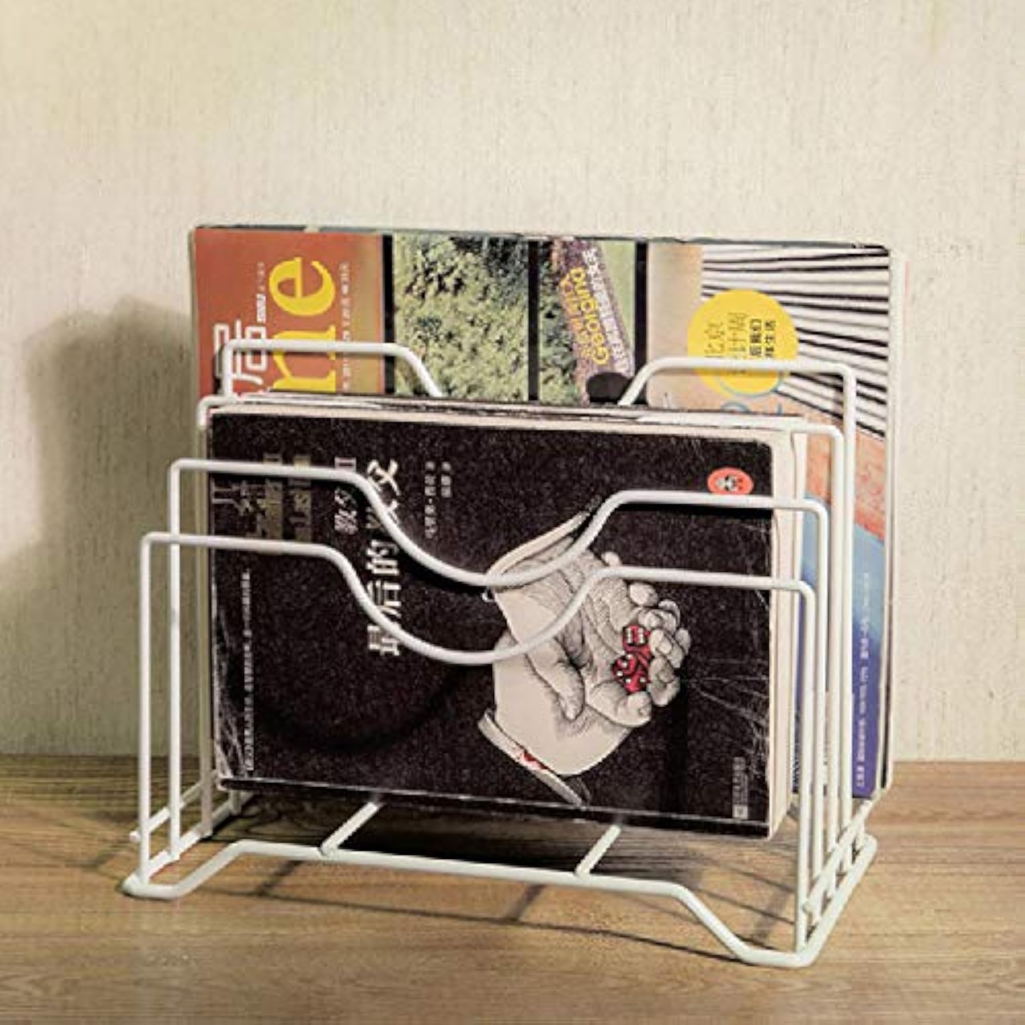 Kitchen Shelf Pan Rack & Cutting Board Holder, Black