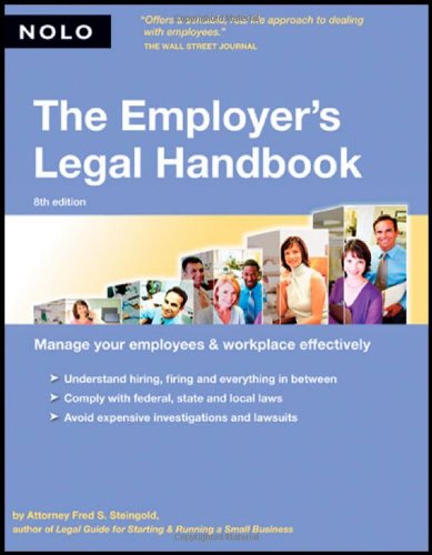 Buy The Employer's Legal Handbook — BookShops.in