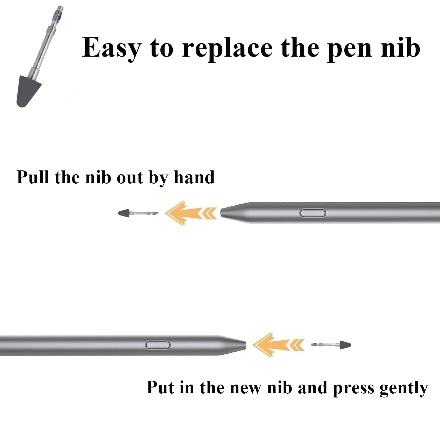 Tab Pen Plus - Puntas de repuesto compatibles con Lenovo Tab Pen Plus Tips/Nibs, Tab Pen Tips/Nibs Compatible con Lenovo Tab Pen Plus