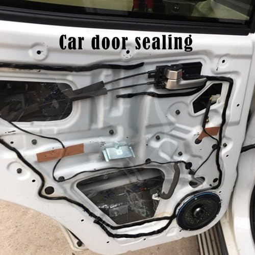 Image of Rv Window Butyl Tape Sealant: Outside Adhesive Seal Butyl Rubber Tape for Car Rv Windows Door Windshield - 1 /8 inch inch X 3 /4 inch inch X 30' Waterproof Glue Black Repair Tape