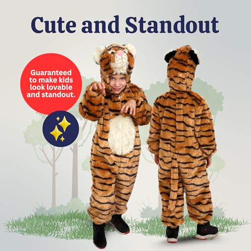 Disfraz completo de tigre para niños y bebés miniatura 3