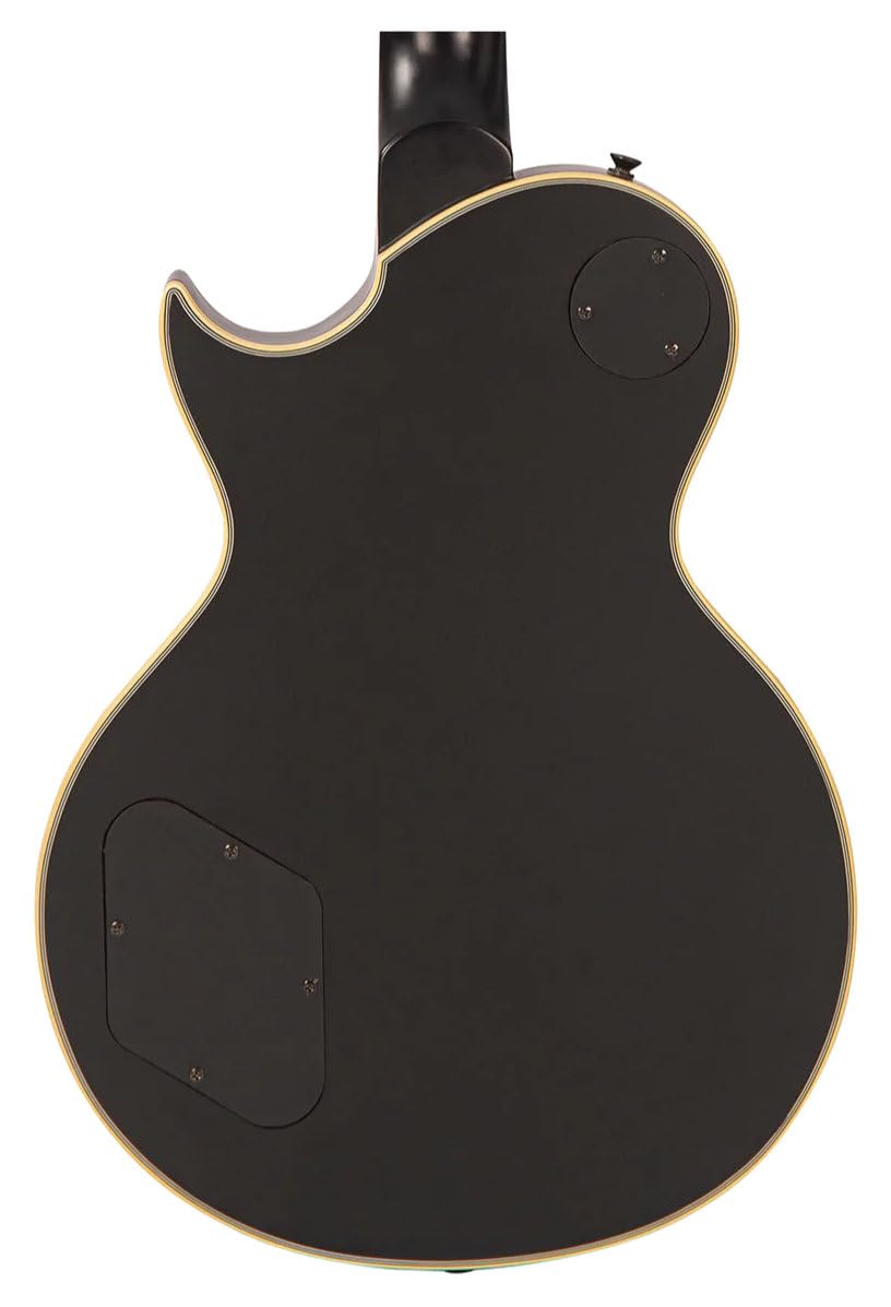 Amazon.com: VINTAGE Electric Guitar, Right, Satin Black (V100VMX