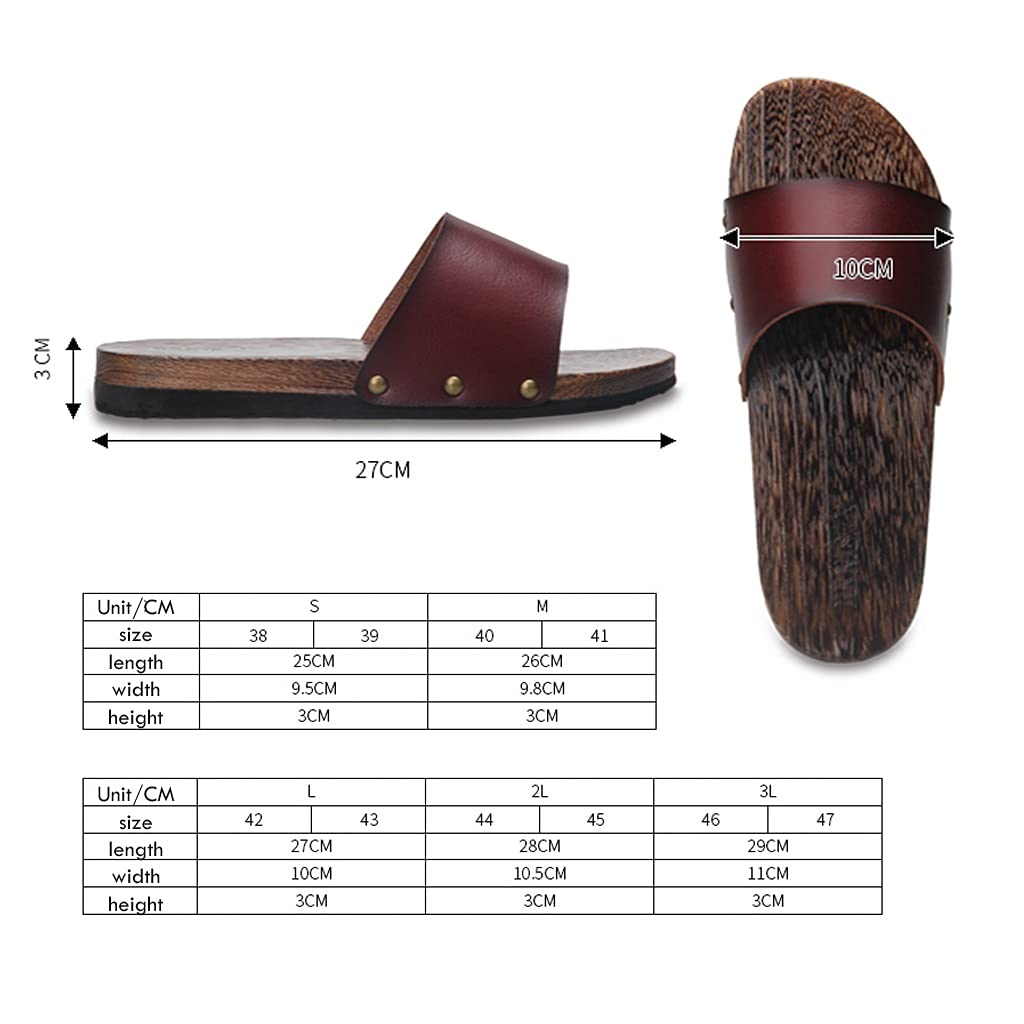 YXCKG Sandali con Zoccoli di Legno, Infradito e Pantofole Piatte da Esterno, Scarpe Tradizionali Giapponesi Aperte in Punta, Suola Antiscivolo per Uomo e Donna