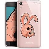 Fabricado en TPU Carcasa Ultrafina para Wiko Lenny 4 de 5 Pulgadas, diseño de Conejo