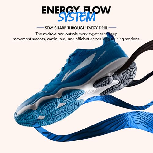 Image of Li-Ning Ranger Force Non Marking Badminton Shoes | All Indoor Sports | Lightweight, Breathable & Durable