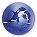 Bing & Grondahl 1021114 Mother's Day Plate 2017, Orca and Yong