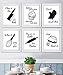 L&O Goods Funny Kitchen Wall Art Prints | Farmhouse Rustic or Modern Home & Kitchen Decor | Theme Set Decorations | Artwork Pictures for Dining Room and Kitchen | Set of Six Posters 8 x 10