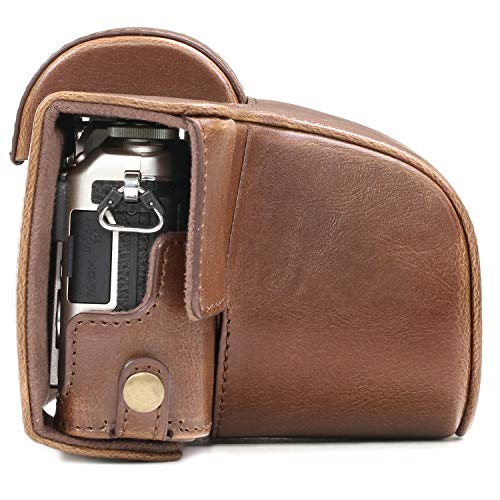 Funda MegaGear de Cuero para Cámara Olympus Pen E-PL8 miniatura 2
