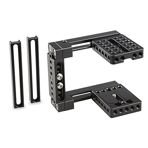 Image of CAMVATE Adjustable Camera Cage Fit for Right Handle and Left Handle Camera