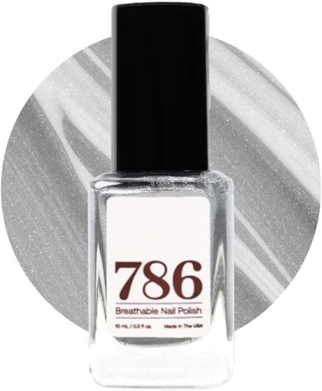 786 Cosmetics Breathable Nail Polish - Vegan Nail Polish, Cruelty-Free, Healthy, Halal Nail Polish, Fast-Drying Nail Polish (Brunei)