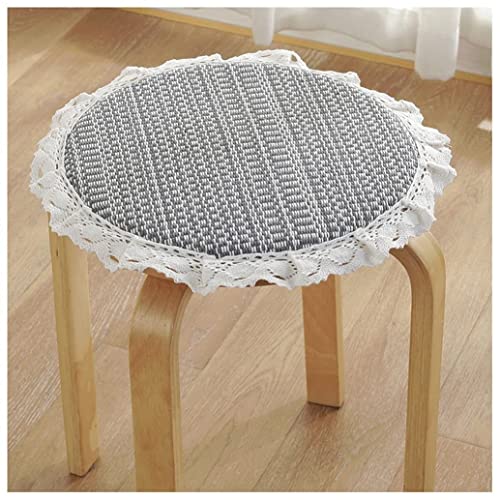 Juego de cojines antideslizantes para silla de bar y asientos de comedor redondos