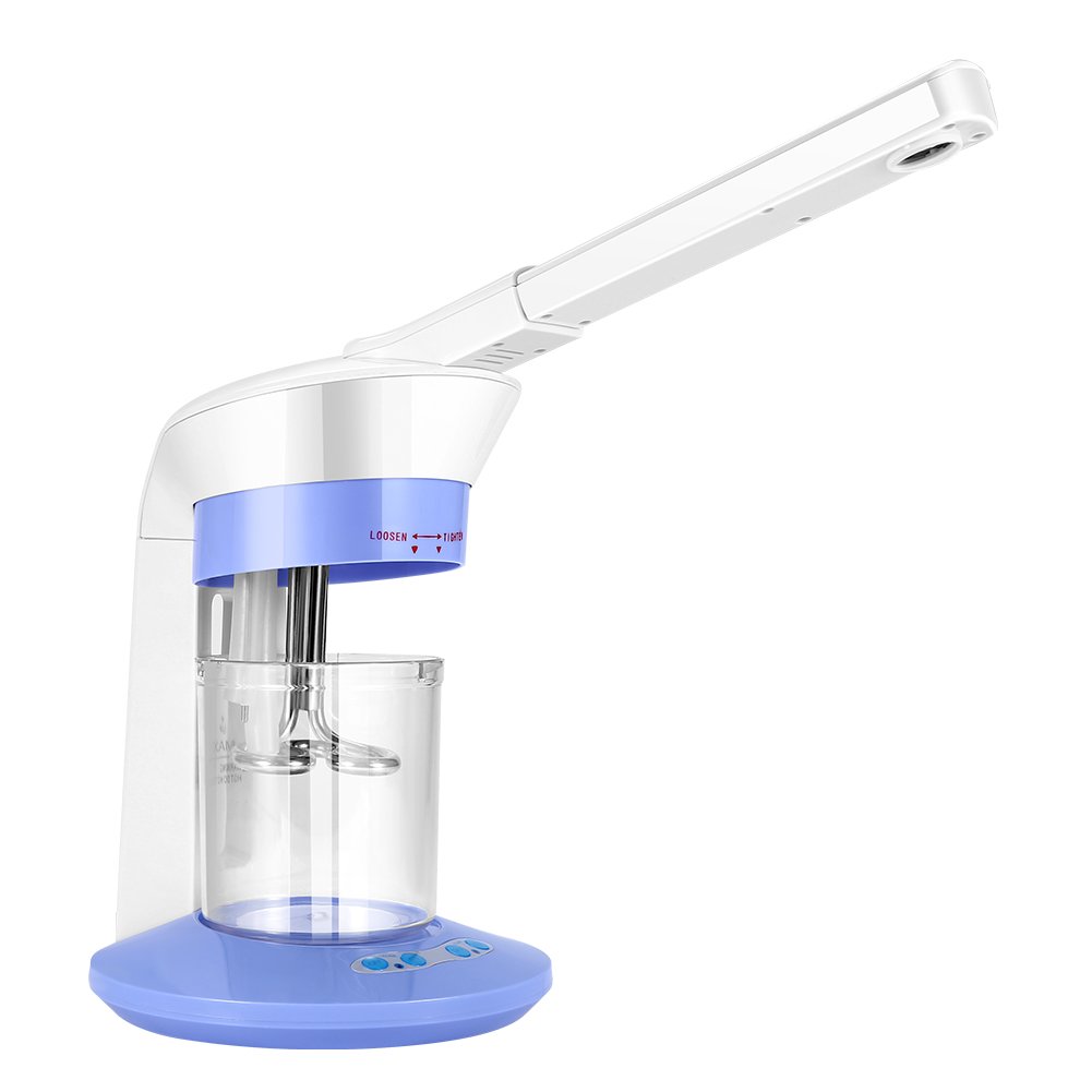 Vaporizzatore Viso 2 In 1, Spruzzatore Ionico A Vapore Per Ozono Salon Spa, Macchina Per La Cura Della Bellezza Della Pelle, Vaporizzatore Per Nebulizzazione Spa(Eu)