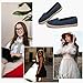 Flats Shoes Women Slip On Shoes Womens Loafers Dress Shoes for Women Shoes Flats Comfortable(Navy Blue,US9)