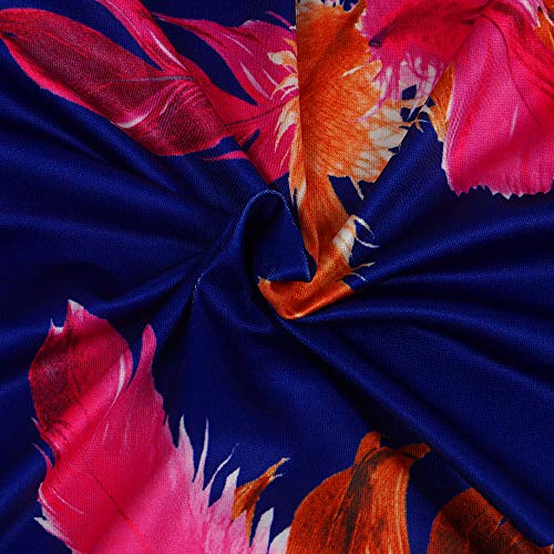 Purple Leaf Cardigan and Bodycon Pants Set for Women - Image 6