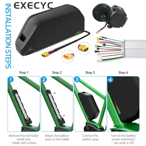 EXECYC 52V 25Ah Ebike Battery