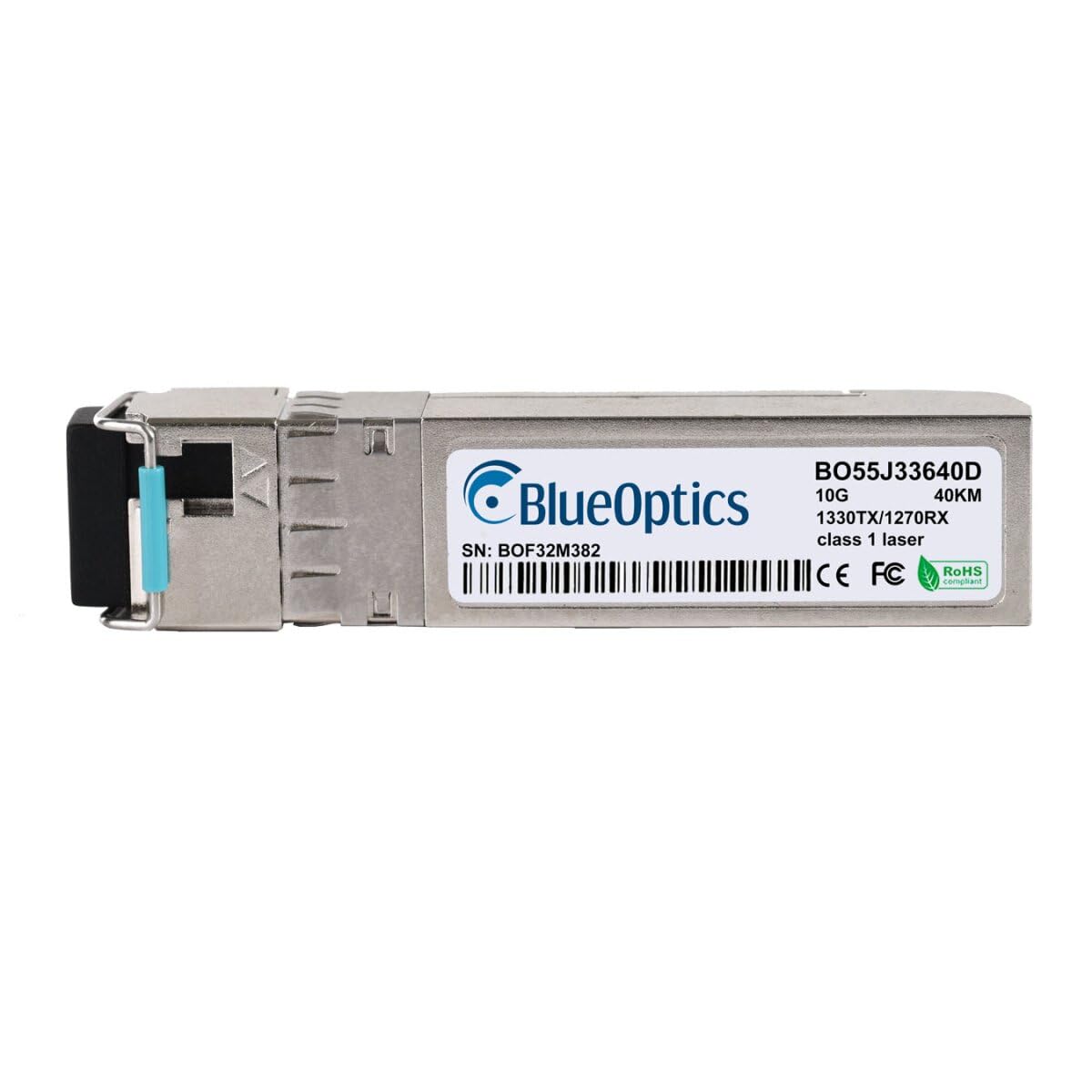 CBO Huawei SFP-10G-ER-SM1330-BIDI Compatibile BlueOptics SFP+ BO55J33640D (SFP-10G-ER-SM1330-BIDI-BO). Marca