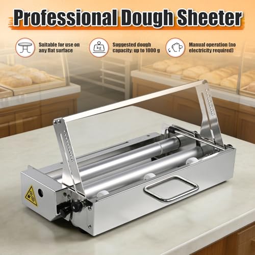 Commercial dough sheeter machine