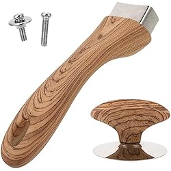 Mangos Universales Para Sartenes Mango de olla universal Mango de olla con perilla 2 piezas Mango de agarre for sartén Cubiertas de olla Perilla Mango de wok for piezas de utensilios de cocina universales Accesorios de repuesto Reemp