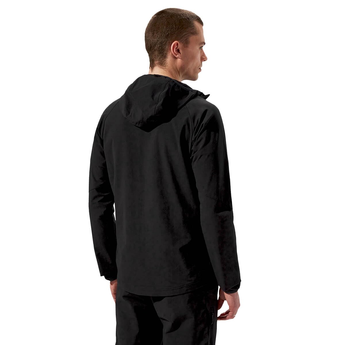 Berghaus Men's Skelbo Hooded Jacket - Black/Black - XL