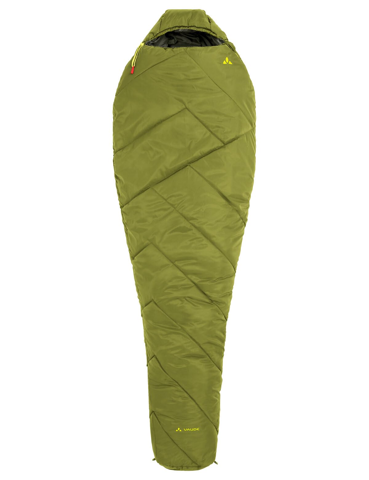 VAUDE Mumienschlafsack Sioux 800 II Blau, atmungsaktiver 3-Jahreszeiten Schlafsack 2°C – 8°C, kompakter Kunstfaserschlafsack 220x80 cm Reisverschluss rechts für Indoor & Outdoor-Camping