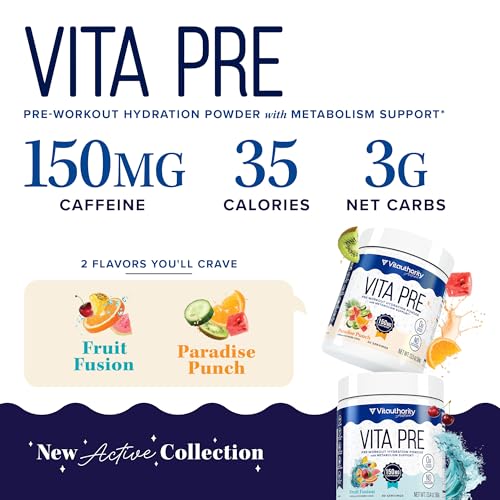 Image of Pre-Workout Hydration Powder for Women Clean Energy & Endurance, L-Citrulline, Beta-Alanine, Organic Coffeeberry with Zero Sugar Coconut Water & Sea Salt Paradise Punch Flavored