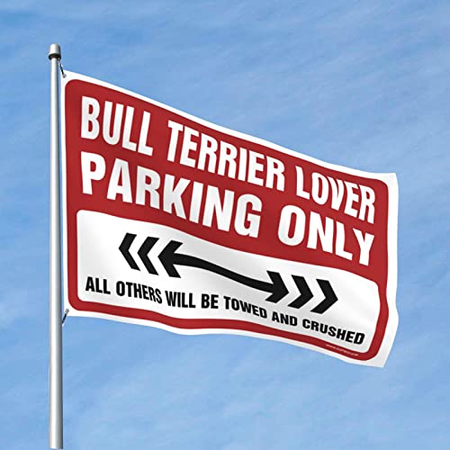 Drapeau d'automne Bull Terrier Lover pour décorer votre parking et vos espaces extérieurs