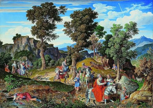 Toile Paysage de Serpentara Anton pour habiller un mur de bureau vide 60x90cm